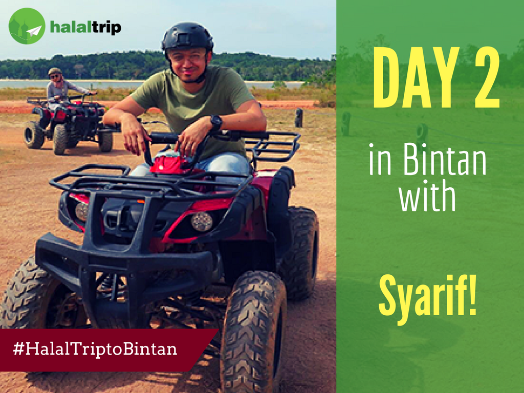 Day 2 in Bintan with Syarif!