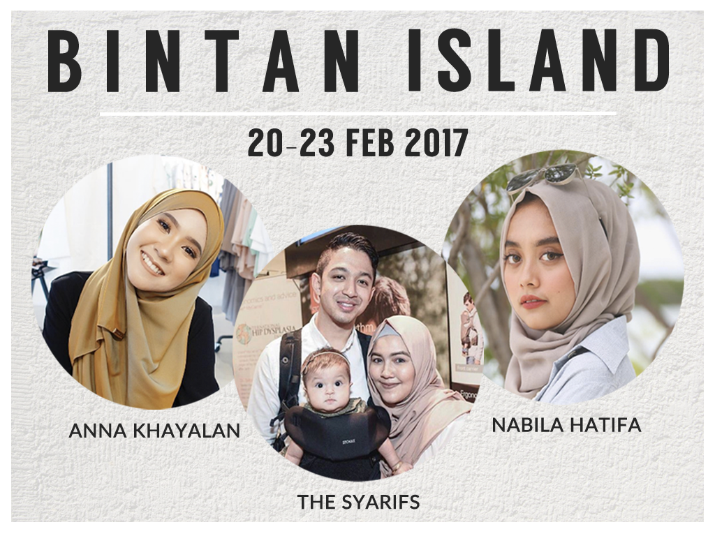 HalalTrip to Bintan with The Syarifs, Nabila Hatifa & Anna Khayalan!