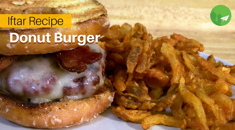 Doughnut Burger: The Best of Both Worlds!