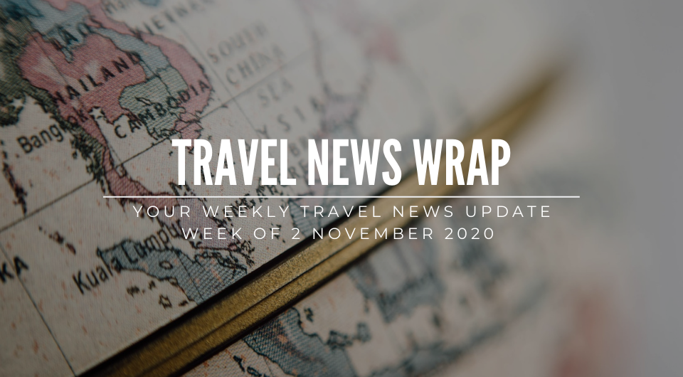 Travel News Wrap: 2 November Week