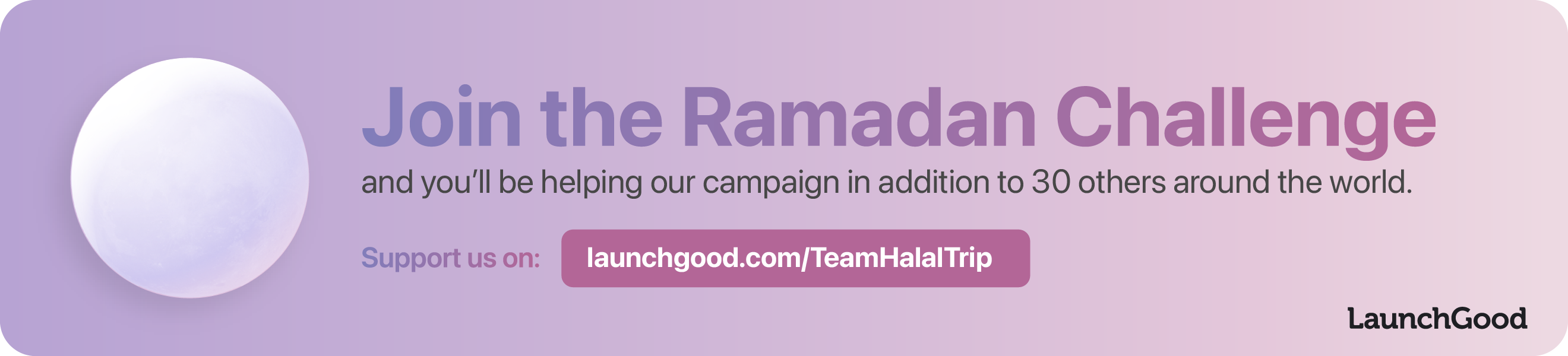 Brightening the lives of refugees one meal at a time. UNHCR, CrescentRating and HalalTrip Ramadan 2021 donation campaign for refugees and displaced people. #PledgeYourLunch on Launchgood