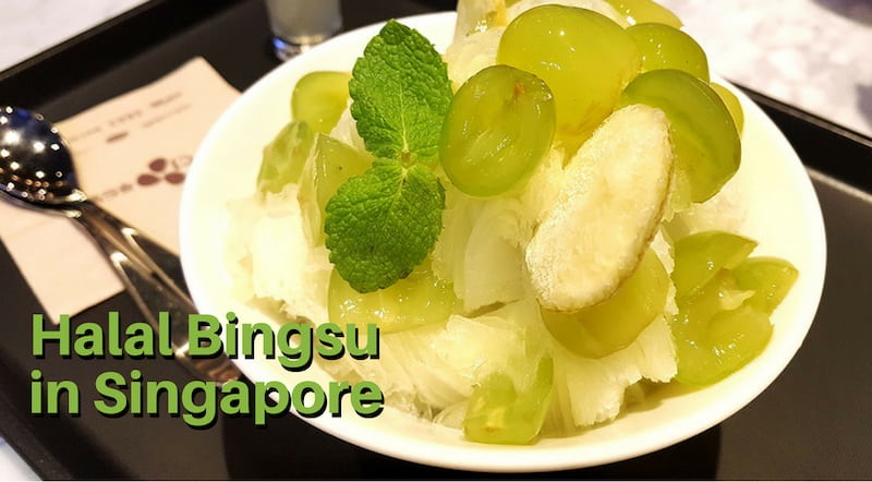 5 Places to Get Muslim-Friendly Bingsu in Singapore
