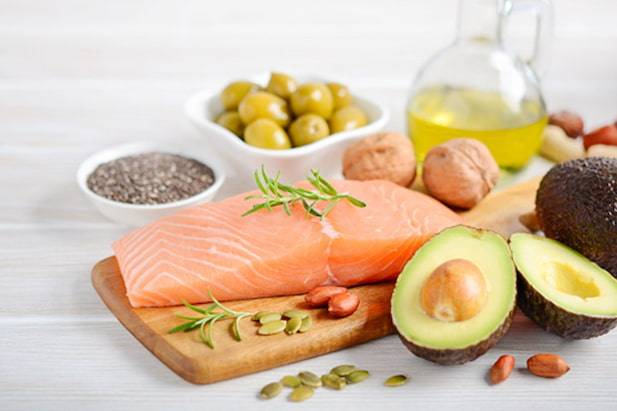 foods with healthy fats