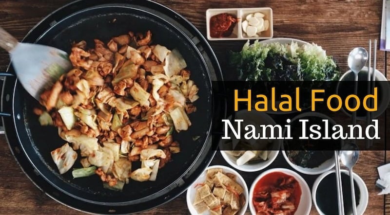 4 Halal Eats at the Beautiful Nami Island in South Korea