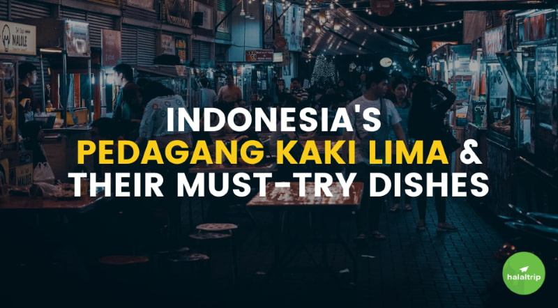 Indonesia's Pedagang Kaki Lima & Their Must-Try Dishes