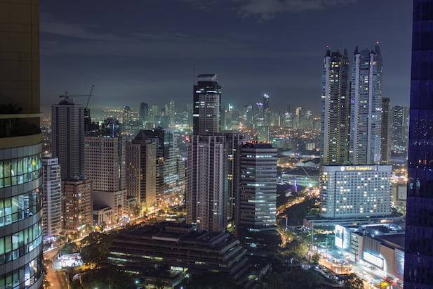 Manila night view