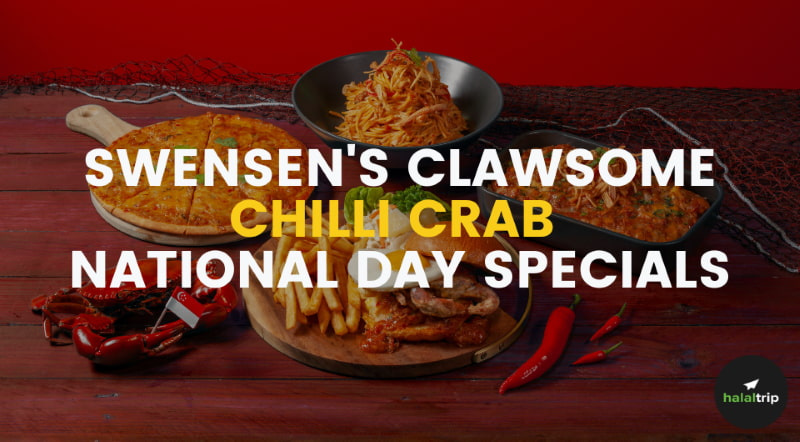 Swensen's Clawsome Chilli Crab National Day Specials