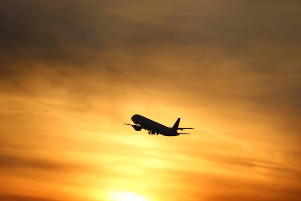 Airline Airplane takeoff