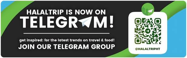 halaltrip is now on telegram! get inspired: for the latest trends on travel & food! join our telegram group.