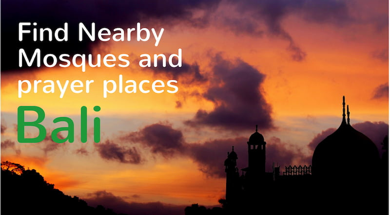 Finding Mosques in Bali