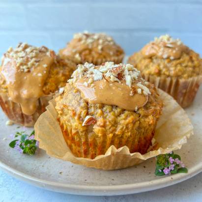 Healthy Breakfast Banana Muffin