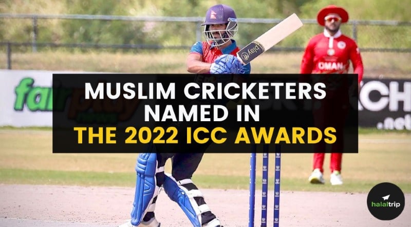 Muslim Cricketers Named in the 2022 ICC Awards