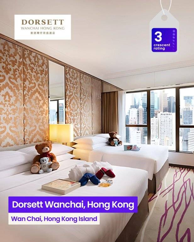 Dorsett Wanchai Hong Kong - Muslim-friendly hotel