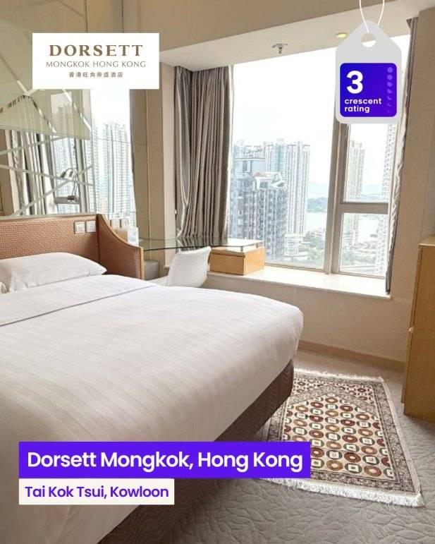 Dorsett Mong Kok Hotel - Muslim Friendly Hotel Near Halal Restaurants and Shopping Hong Kong