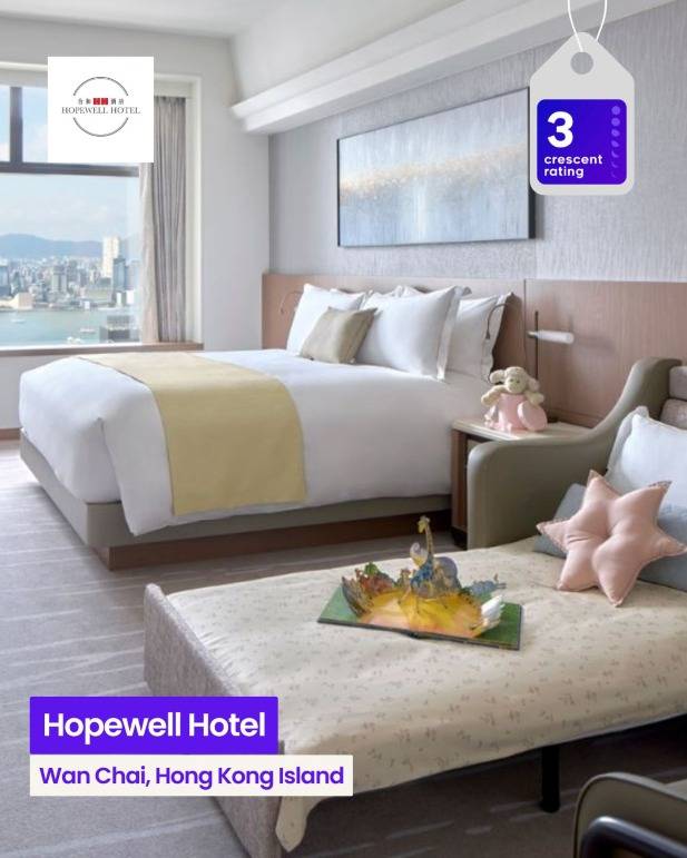 Hopewell Hotel - Muslim-Friendly Hotel Strategic Position Hong Kong