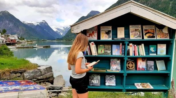 Fjaerland Book Town Norway