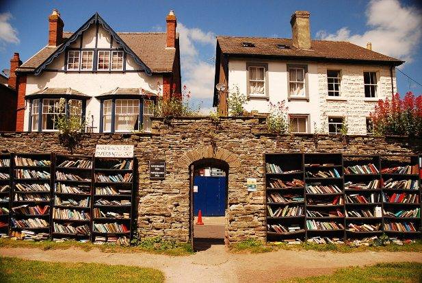 Hay on Wye Book Town Wales
