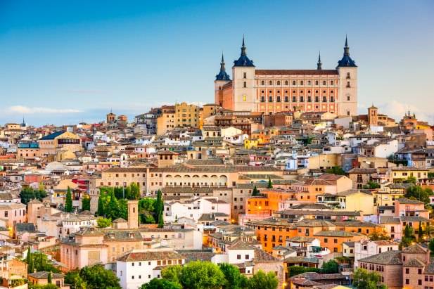 Benteng Alcazar Toledo Spanyol