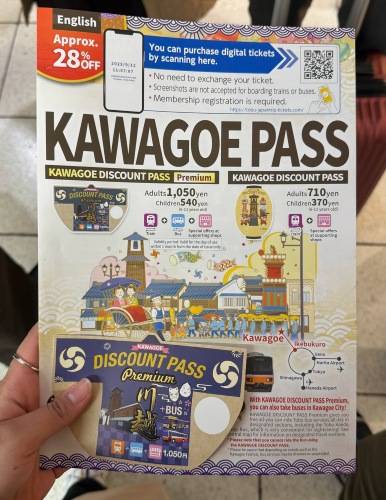 Kawagoe Pass Tobu Railway Japan