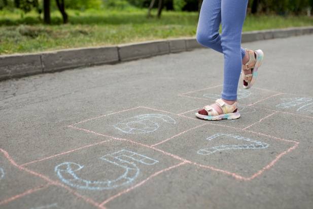 Engklek Hopscotch Traditional Ramadan Game