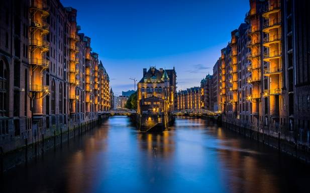 Speicherstadt District Hamburg Germany