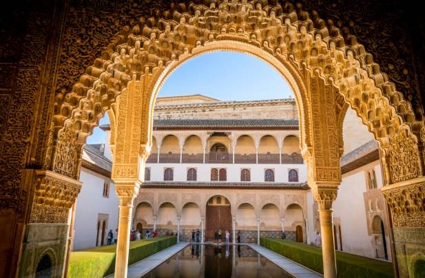 Alhambra di Granada Spanyol