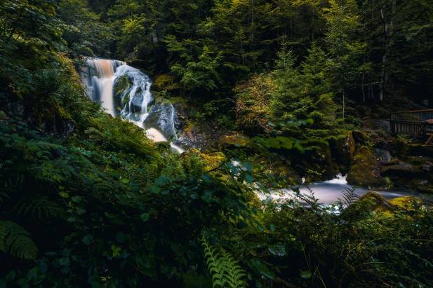 Triberg Waterfall in Black Forest (Schwarzwald) Germany