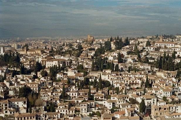 Albaicin Neighborhood Granada Spain