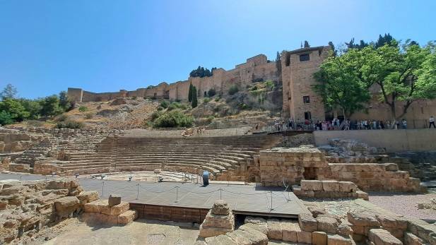Alcazaba & Roman Theater Malaga Spain