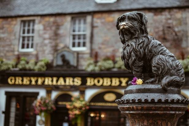 Greyfriars Bobby Edinburgh Scotland
