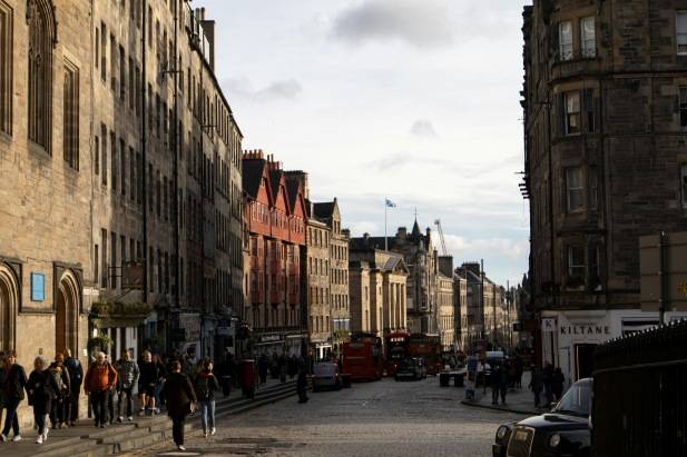 Royal Mile Edinburgh Scotland