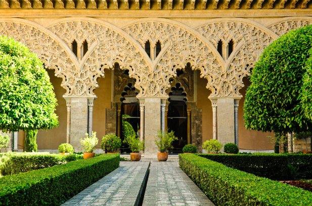 Aljaferia Palace Zaragoza Spain