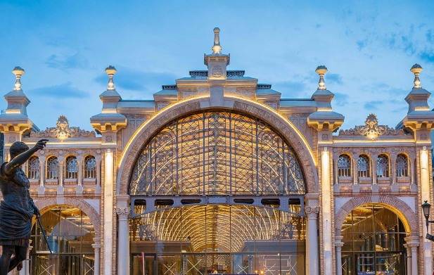 Central Market Zaragoza Spain