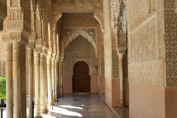 Alhambra Carvings Granada Spain